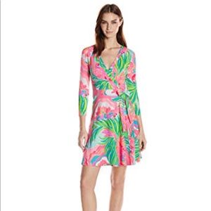 Lilly Pulitzer Paradise Bound Emilia Wrap Dress